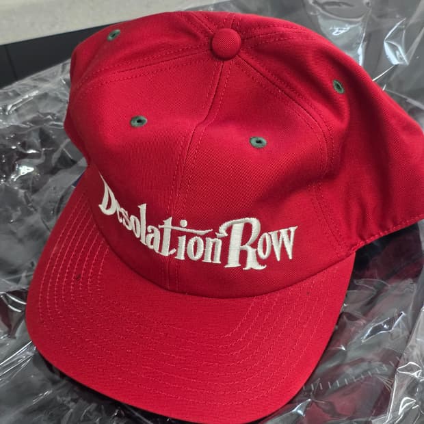 프리휠러스 데솔레이션 로우 별주 자수 모자 벤트캡