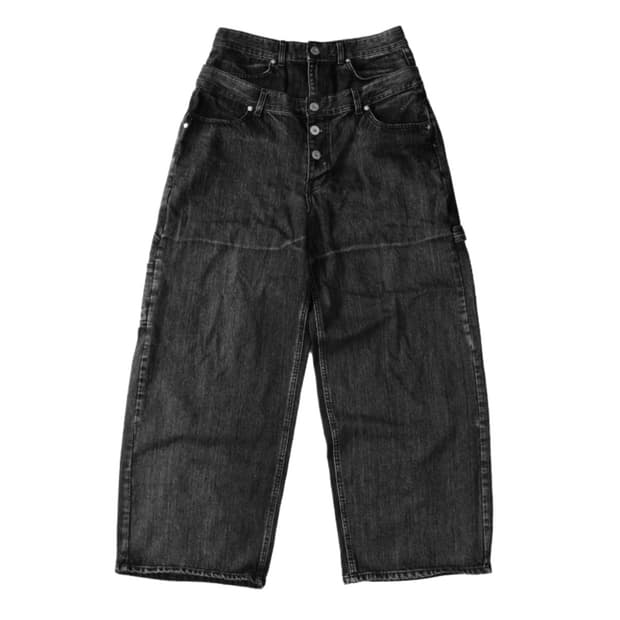 아이필럭키 빅 더블 카펜더 팬츠 L사이즈