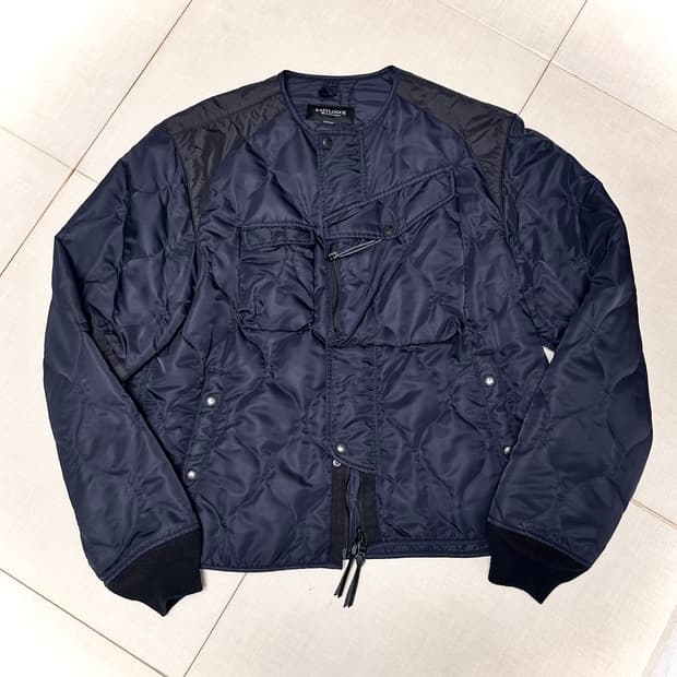 이스트로그 cba 퀼팅자켓 L 네이비