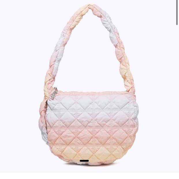 칼린 CARLYN 소프트 코튼 캔디 파스텔 핑크 색상 구름백 