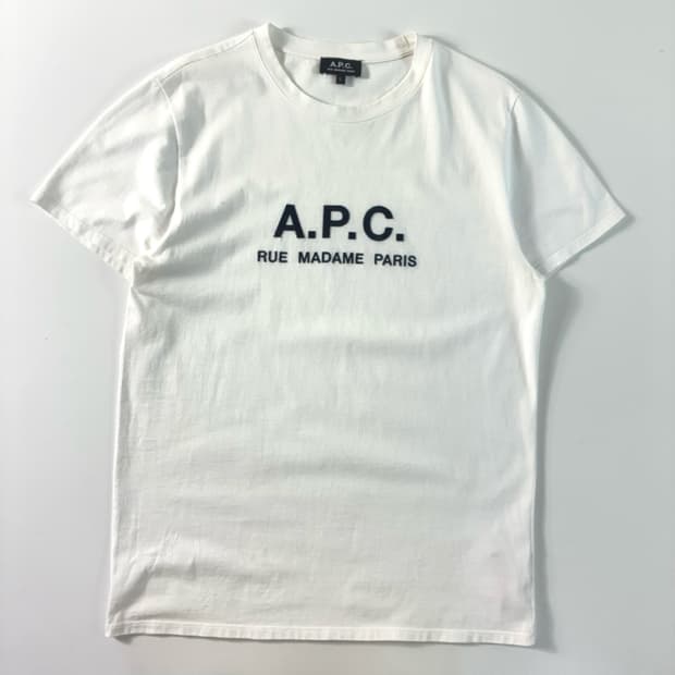 A.P.C  아페쎄 루마담 화이트 반팔 티셔츠 