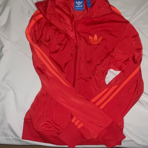 아디다스 구파 구파이어버드 져지 레드 집업 빨강 