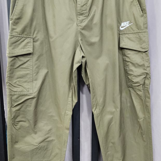 나이키 우븐 언라인드 유틸리티 카고 팬츠 XXL 올리브