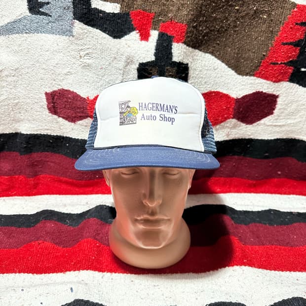 [빈티지] •Vintage Hagerman's Trucker Cap