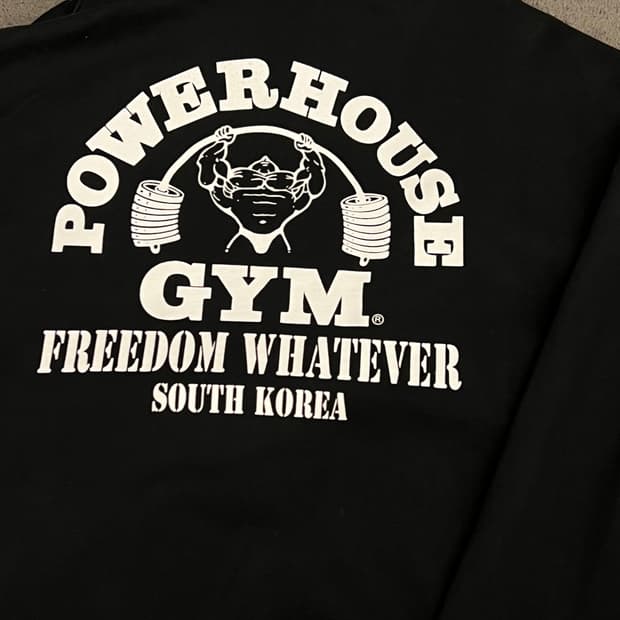 파워하우스짐 후드티 처분 