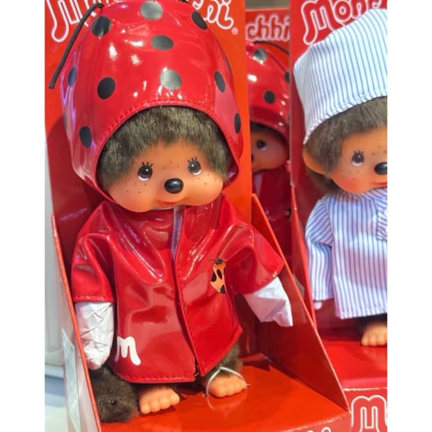 몬치치 무당벌레 우비 인형