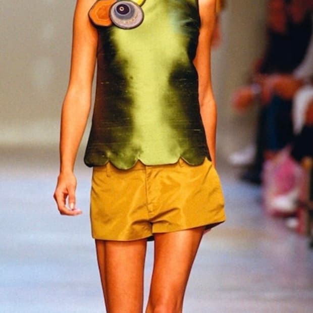 miu miu 2005 archive silk top