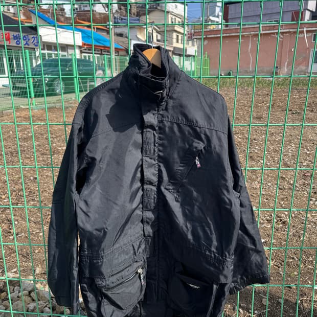 polo sport 바람막 롱 파카