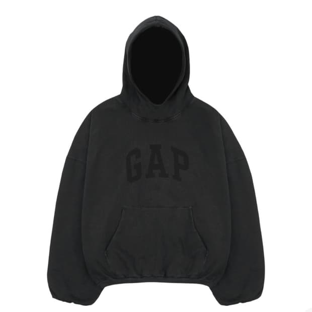 이지갭 도브 후드 워시드블랙 M사이즈 (새상품)