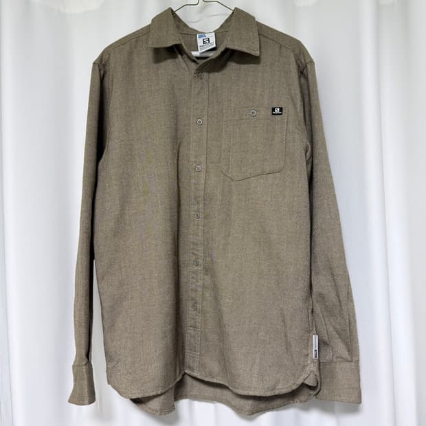 Salomon 헤링본 셔츠