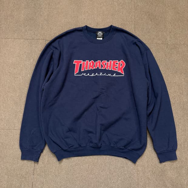 THRASHER 트레셔 오리지널 맨투맨 m 