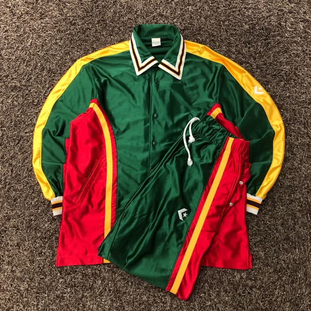 컨버스 재팬 트랙 자켓 트레이닝 트랙 팬츠 세트 셋업