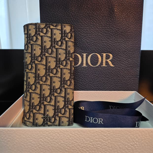 {클로젯}[Os]디올 오블리크 버티컬 장지갑