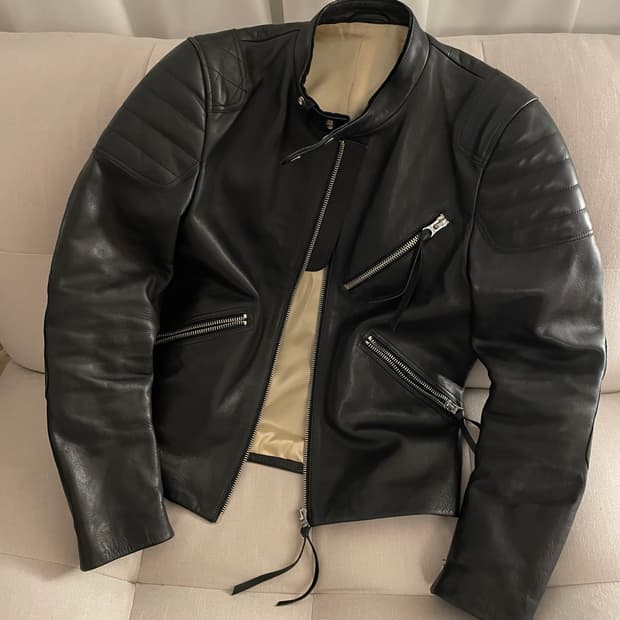 아크네 스튜디오 레더 자켓