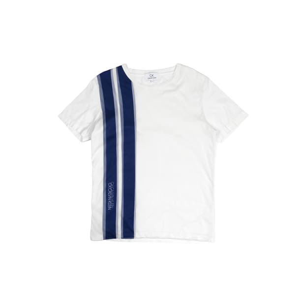 Calvin Klein striped logo t-shirt