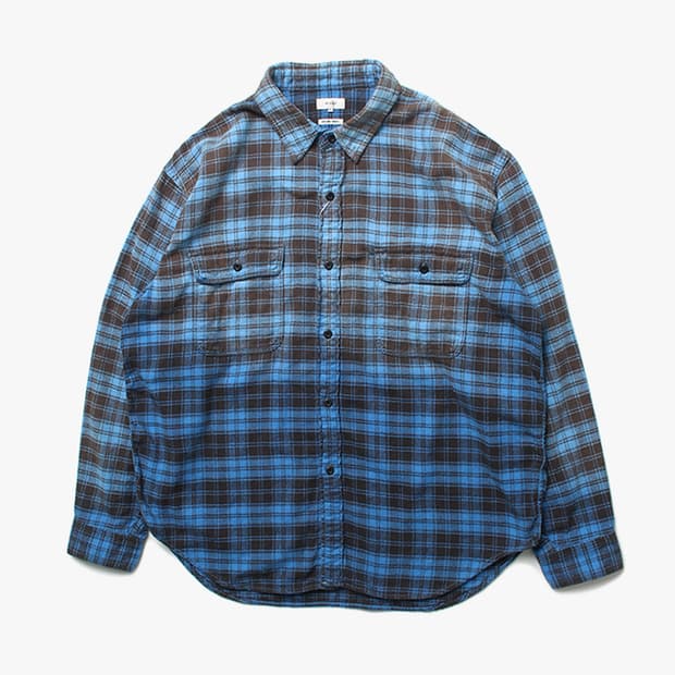  BEAMS "Blue Check Shirts"