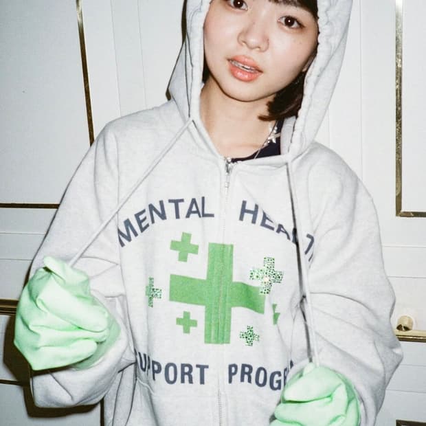 Lifemania 후드집업 그레이