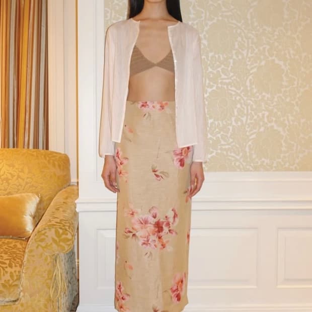 누아누 Nima Skirt Tan