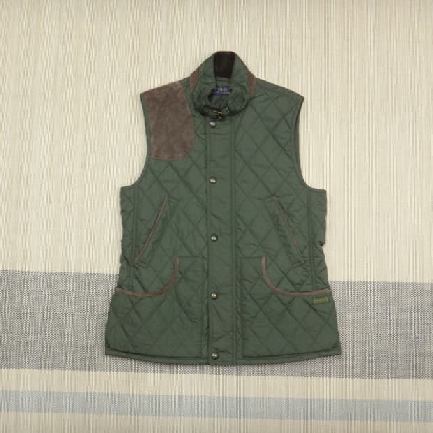 (M) 폴로랄프로렌 여성 퀄팅 패딩 베스트