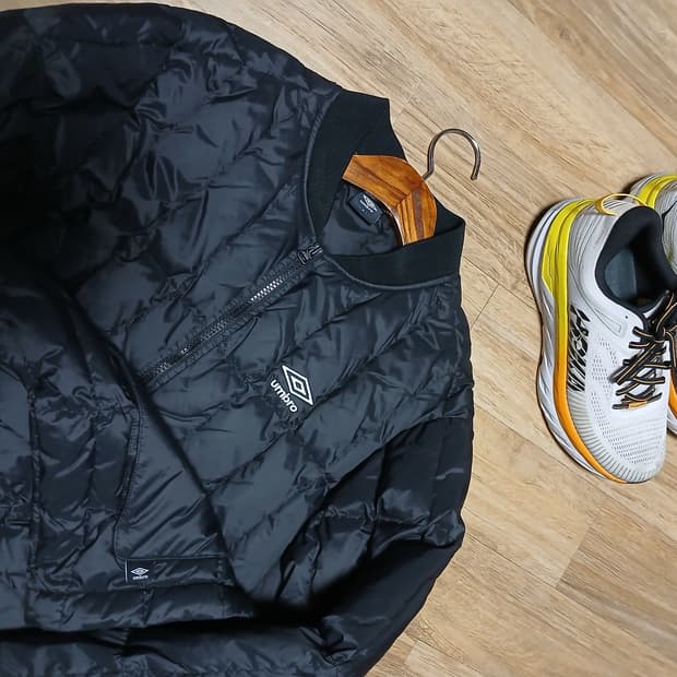 umbro 엄브로 구스다운 경량 깔깔이 패딩 자켓