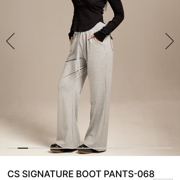 (새상품) CS SIGNATURE BOOT PANTS-068 (GREY)