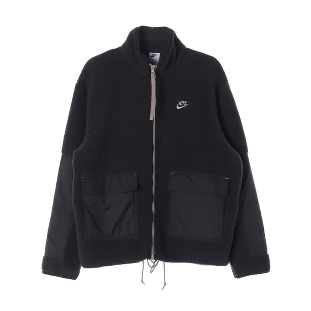 나이키 스우시 쉐르파 포켓 디테일 후리스 자켓 L