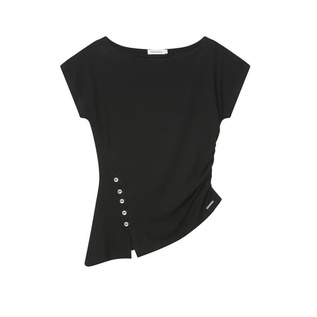 미세키서울 Side shirring slit top