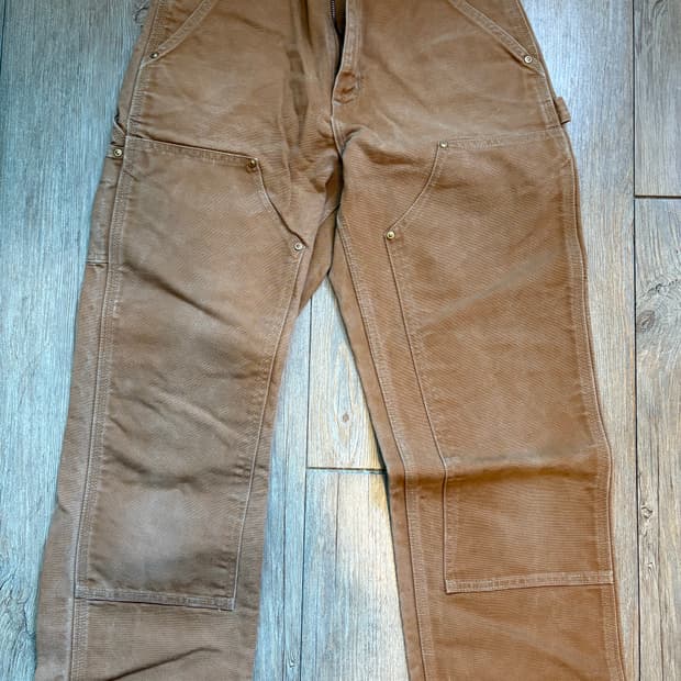 칼하트 더블니 28x32 made in usa