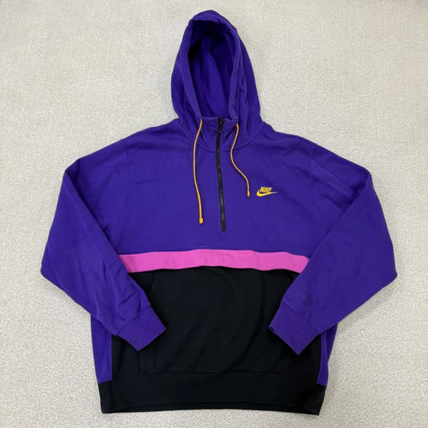 XXL 나이키 올드스쿨 후드 반집업 0130T1