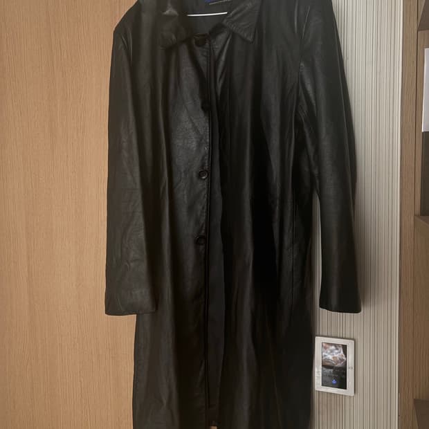 R.newbold 알뉴볼드 롱 가죽자켓