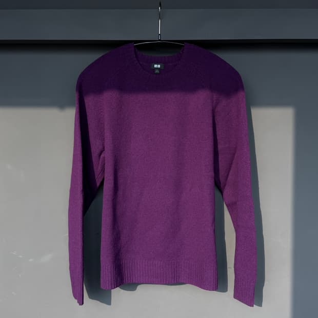 [L] 유니클로 램스울 니트 