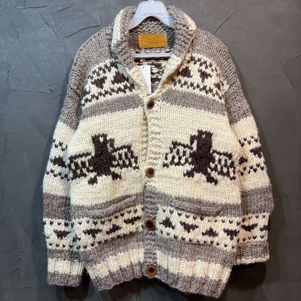 [M] CANADA 빈티지 캐나다 코위찬 스웨터 