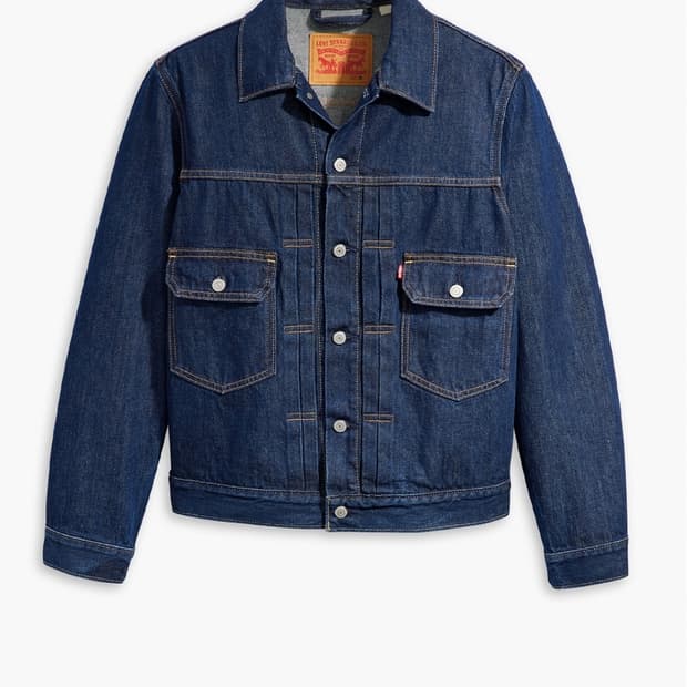 리바이스 타입2 트러커자켓 인디고 M