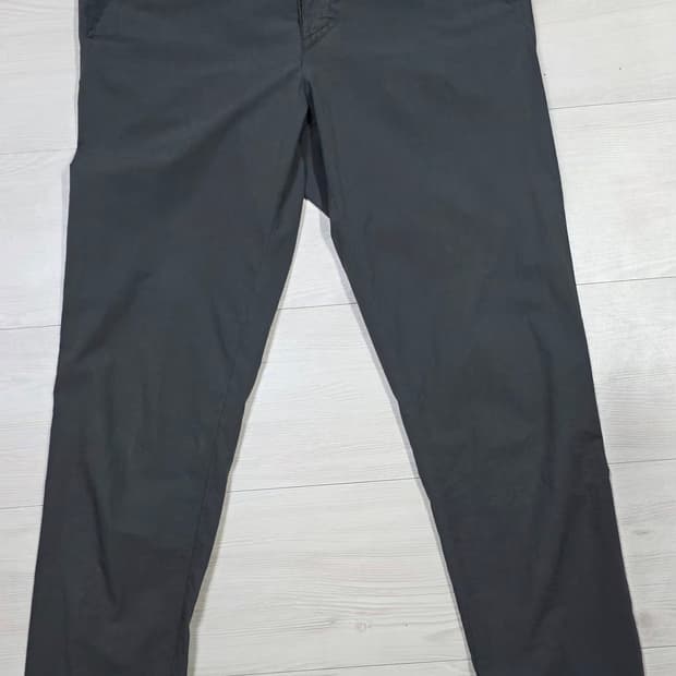 이태리 브랜드 트렌짓의 코튼펜츠 xs(다크 그레이)