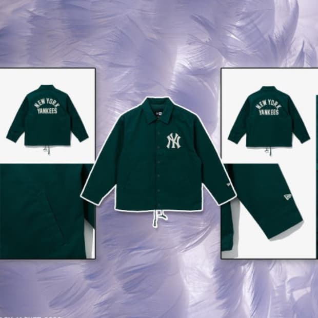 NEW ERA 양키스 코치자켓 2023 다크그린