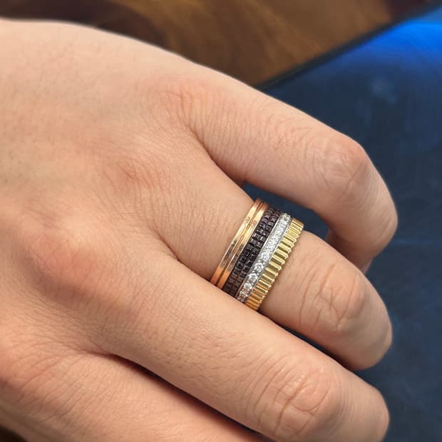 부쉐론 콰르로링 6단 다이아 t57