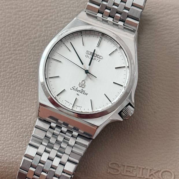 Seiko 세이코 쿼츠 SilverWave Day-Date 1978