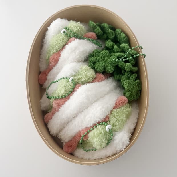 Clover Sandwich Keyring