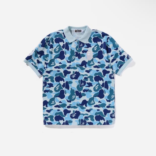 베이프 카모 카라 반팔티