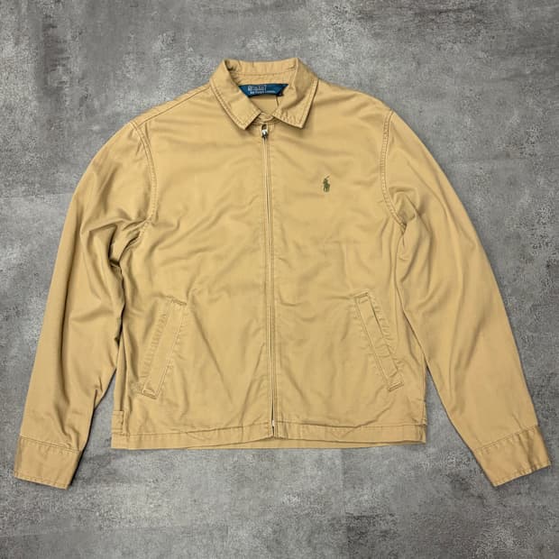 폴로 랄프로렌 면 스윙탑 자켓 베이지