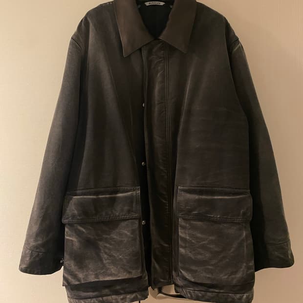 AURALEE duck blouson 덕 블루종 4사이즈