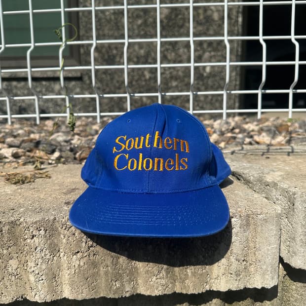 vintage southern colonels cap