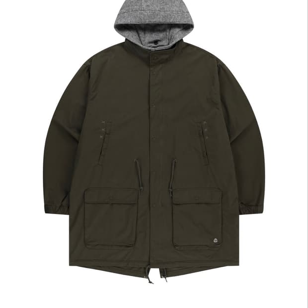 코이세이오 WASHED MILITARY JACKET MUD KHAKI