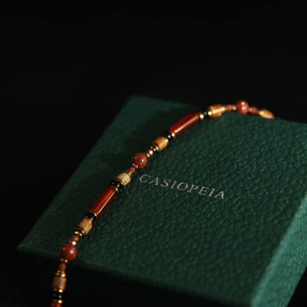 CASIOPEIA Foxy Baby Necklace 지만옥 원석 목걸이