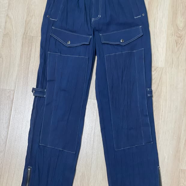 앤더슨벨 Paulen 데님 카고 팬츠 블루 44size (30)