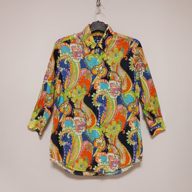 폴로 랄프로렌. 페이즐리패턴 여성셔츠