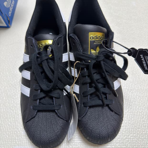 아디다스 슈퍼스타 블랙 255