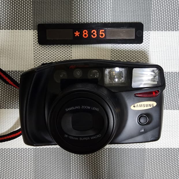 삼성캐녹스 퍼지줌 1050 필름카메라