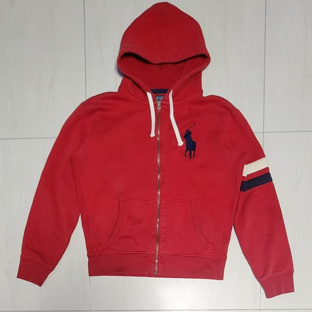 폴로 빅포니 후드집업 XL
