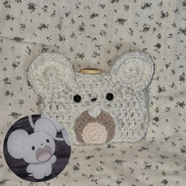 [핸드메이드] 두리쥐 뜨개 카드지갑